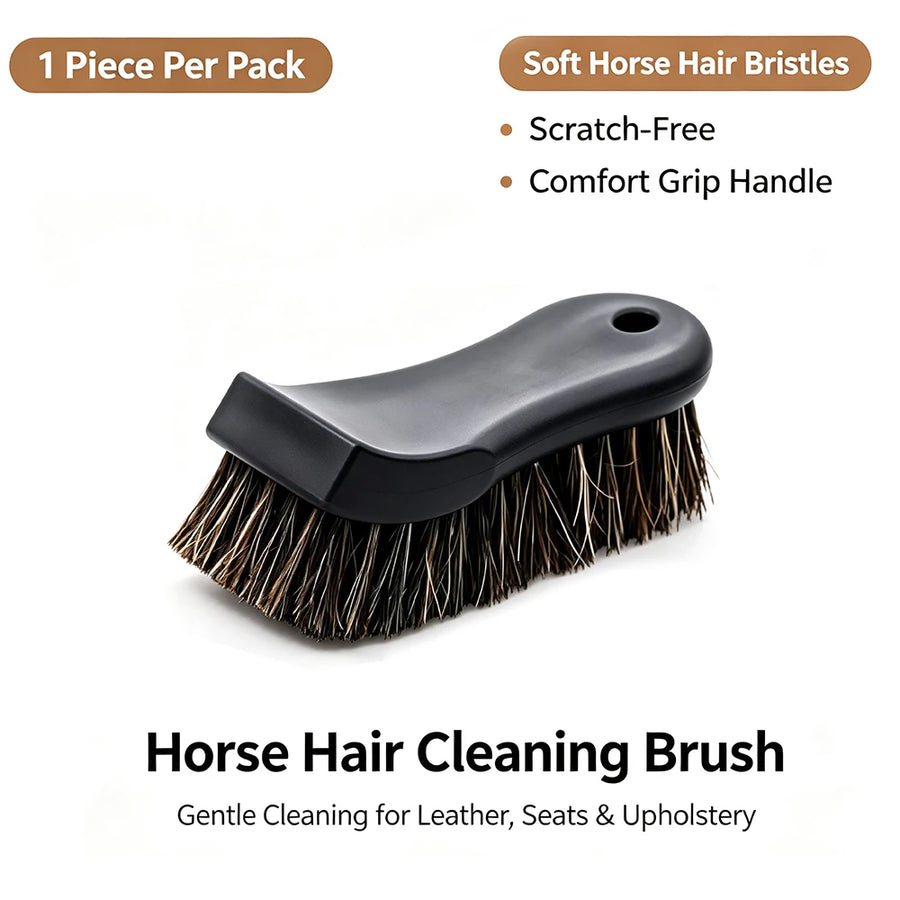 Horsehair & Nylon Car Interior Cleaning Brushes