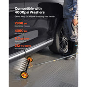 16/24-Inch Pressure Washer Undercarriage Cleaner