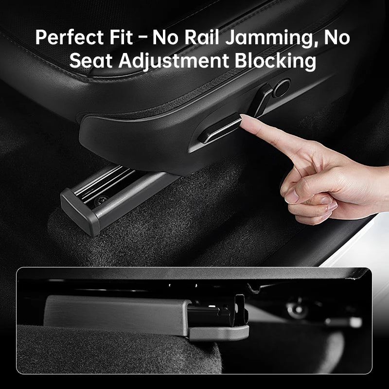 Seat Rail End Cover Set for Tesla Model 3/Y Highland and Juniper