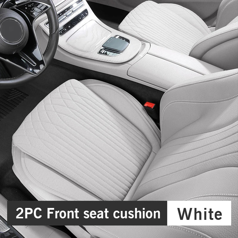 Universal Nappa-Leather Car Seat Cover and Cushion Set