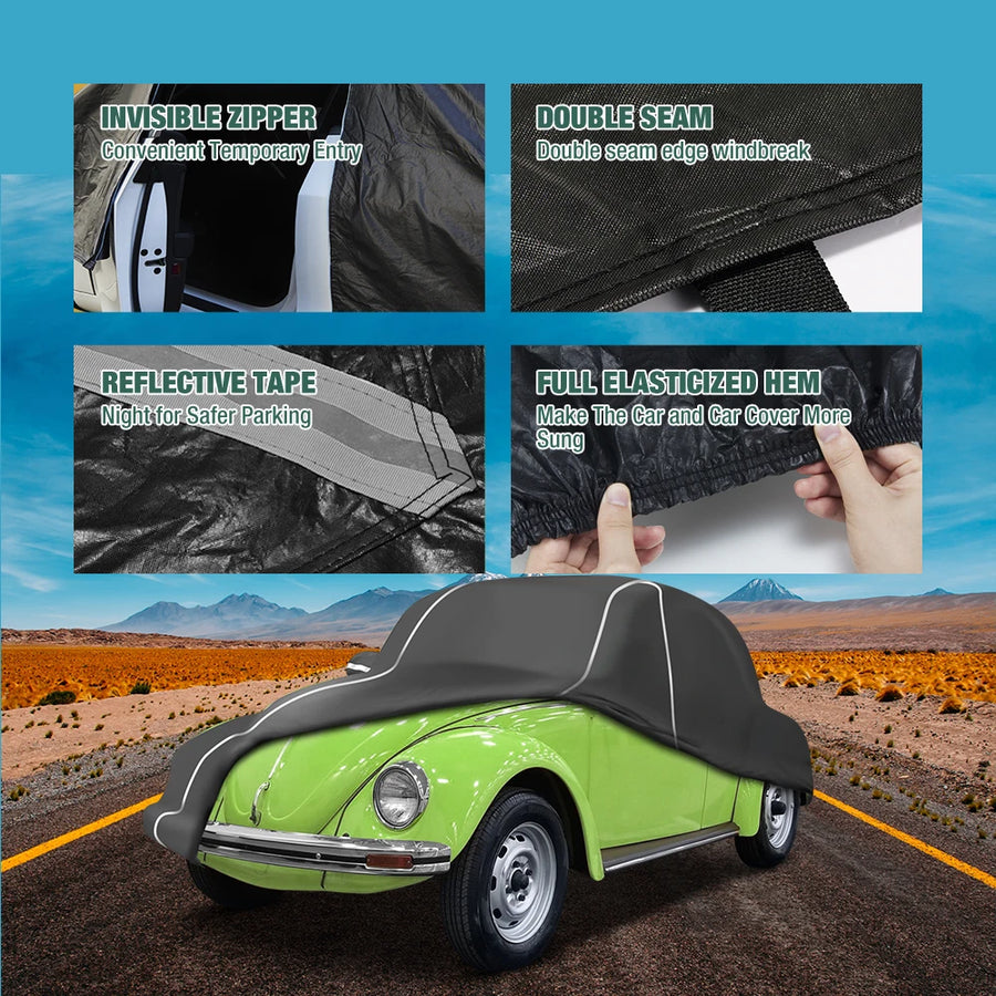 All-weather Outdoor Car Cover for Volkswagen Beetle Sedan 1960-1980