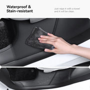 Leather-Look Cargo Liner and Seat-Back Protector for Tesla Model Y Juniper 2025
