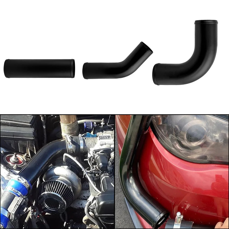 51mm/63mm/76mm Aluminum Intercooler & Intake Pipe, 300mm