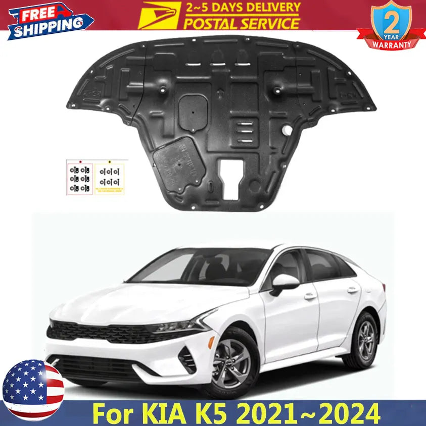 Kia K5 Front Engine Splash Shield – 2021–2025