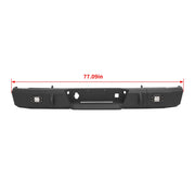 Complete Rear Bumper Assembly for Chevrolet Silverado Sierra 2500 HD 3500 HD 2011-2014