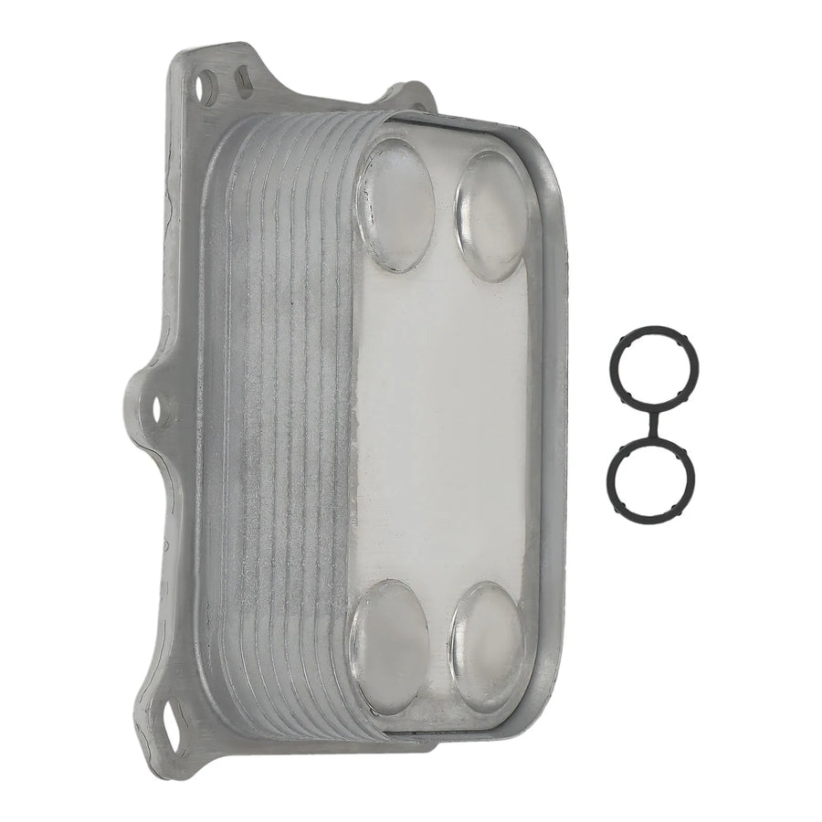 Engine Oil Cooler for Dodge Dart Fiat 500 1.4L 2013-2016 Silver with Gasket