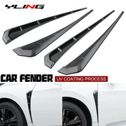 Universal Bumper Side-Vent Trim Set – carbon-fiber-look