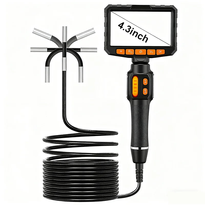 360° Articulating Automotive Inspection Camera – 4.3/5-Inch