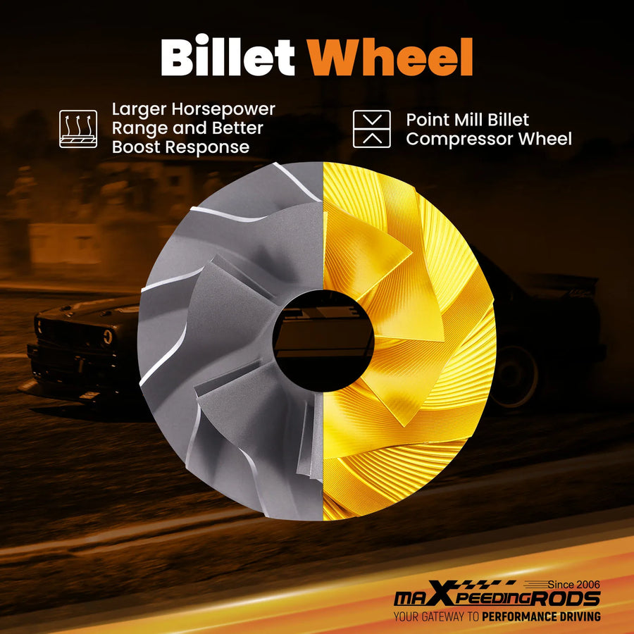 GT2871 T25 Ball-Bearing Turbocharger with Billet Wheel