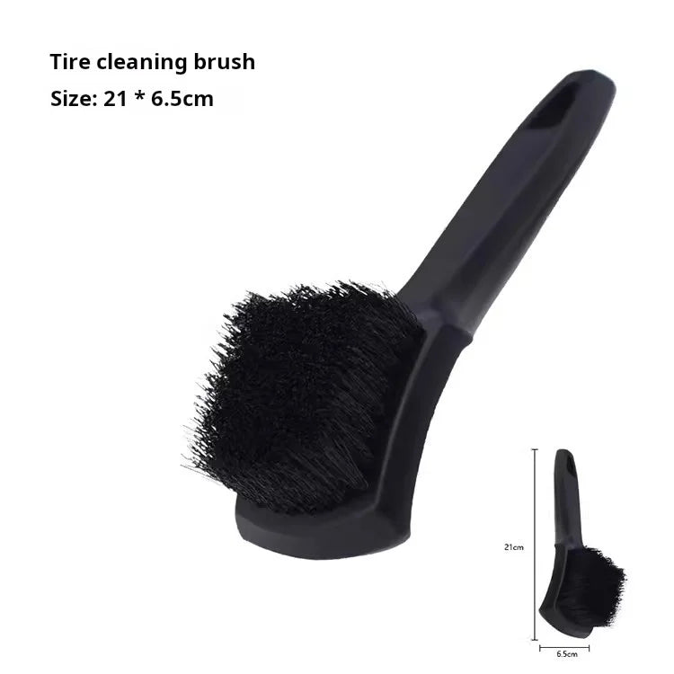 Tire and Wheel Rim Cleaning Brush Kit