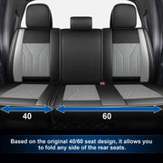 Dark-Gray Full Seat Cover Set for Ford F-150 – 2009–2014