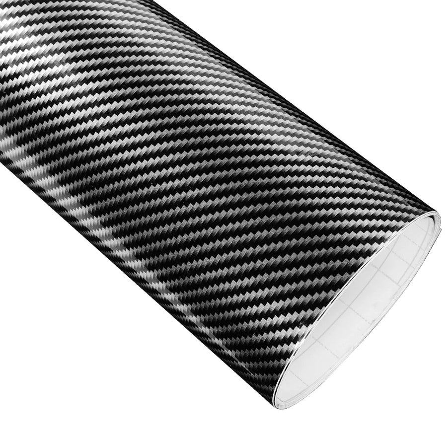 Carbon-Fiber-Style Vinyl Wrap Film – Multiple Sizes