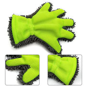 Full-Finger Microfiber Car Wash Gloves