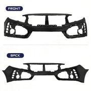 Type R-Style Front Bumper Kit – 2016–2018 Honda Civic Sedan