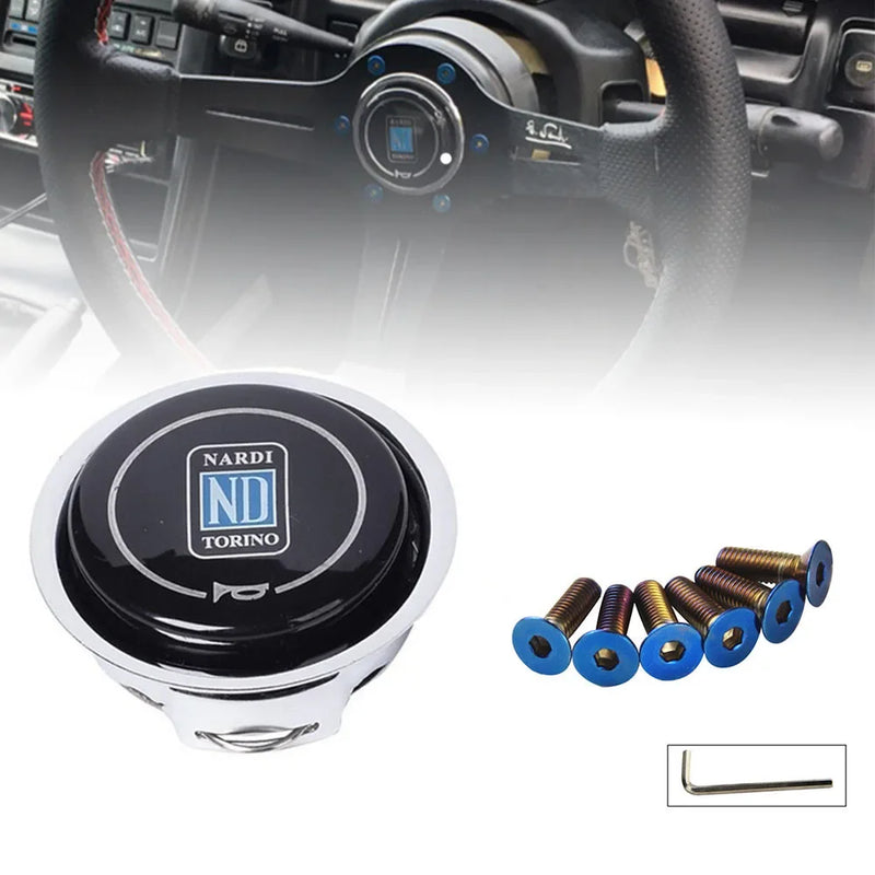 Universal Racing Steering Wheel Horn Button Cover