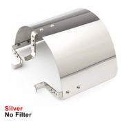 Universal High-Flow Cold Air Intake Filter with Stainless Steel Heat Shield
