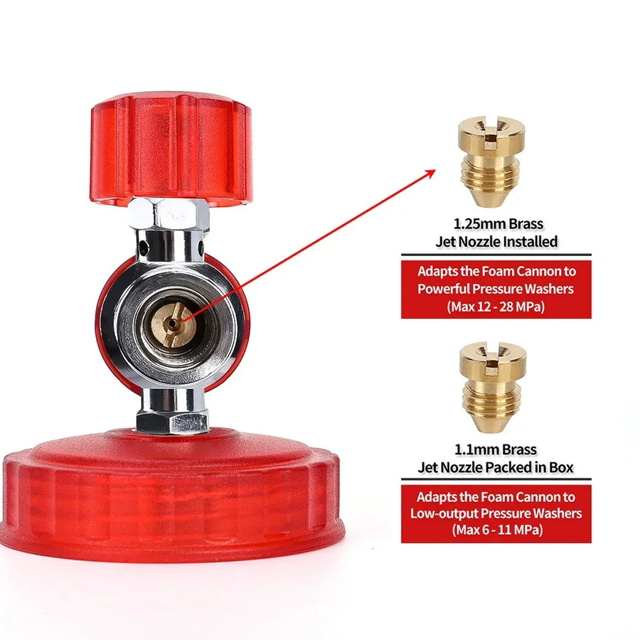 Pressure Washer Spray Gun and Foam Cannon Kit – Select Connector
