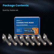 6-Inch 4340 H-Beam Connecting Rods for Chevrolet Small Block