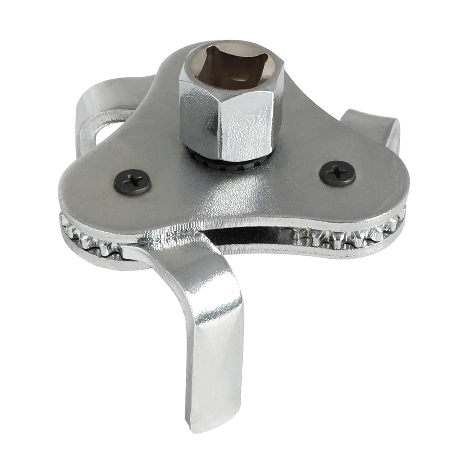 Universal 3-Jaw Oil Filter Wrench, 2.5-4.5 Inch, 1/2-Inch Drive