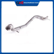304 Stainless Steel Catless Downpipe for Ford Mustang 2015-2023