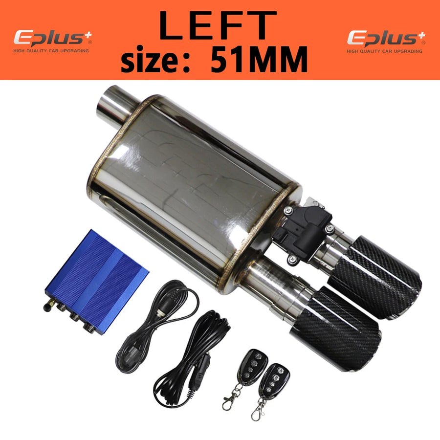 Universal Electric Exhaust Cutout Valve Kit