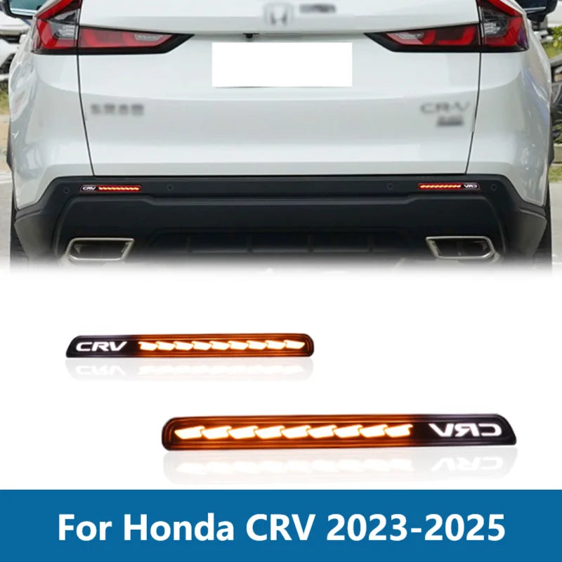 2-Piece LED Rear Reflector Light Set for Honda CR-V 2023–2025