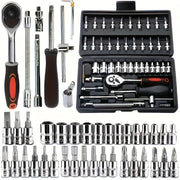 46/150-Piece Automotive Socket and Hand Tool Set