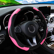 Steering Wheel Cover – PU leather, 15 Inches