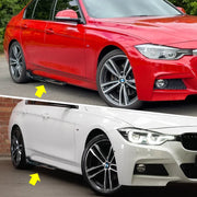 4-Piece 41-Inch Side Skirt Extension Kit for BMW