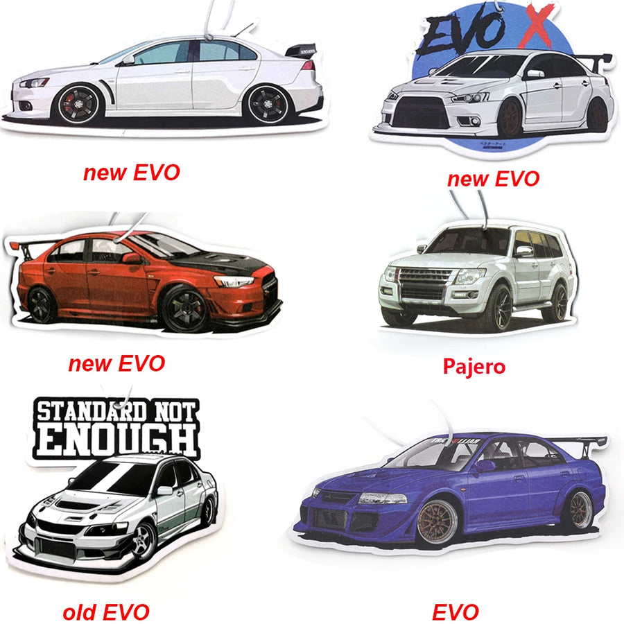 Mitsubishi EVO/Pajero-Style Hanging Car Air Freshener