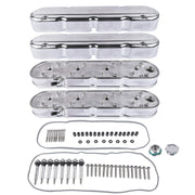 Polished Engine Valve Cover Pair for Chevrolet GM LS Engines