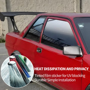 Gradient Color Automotive Window Film – Multiple Colors & Sizes