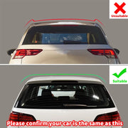 Gloss Black Rear Roof Spoiler for Ford Focus/Edge