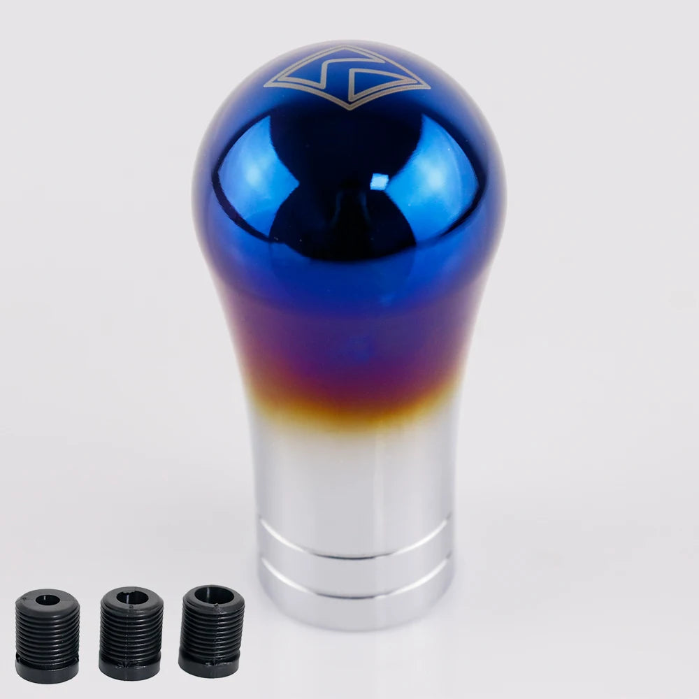 JDM Burnt Blue Aluminum Manual Shift Knob
