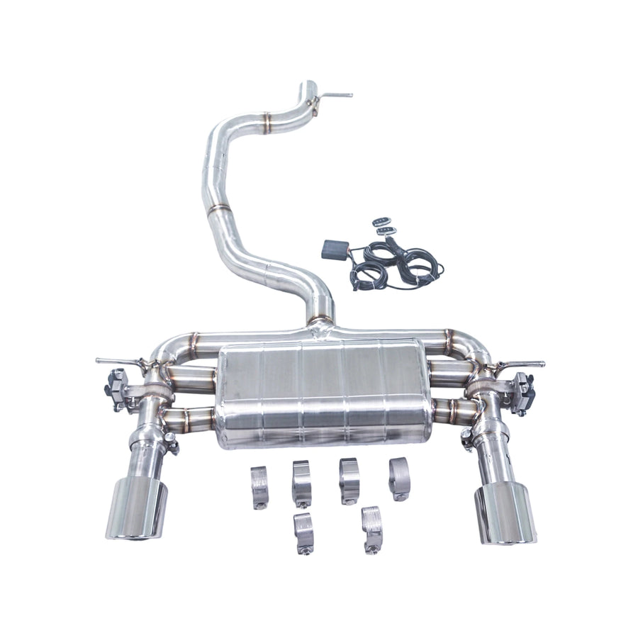 Catback Valvetronic Exhaust System for Audi TT 2.0T 2wd 2015-2024