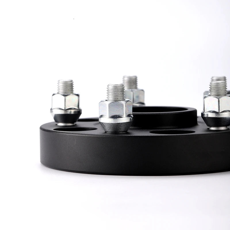 M14X1.5 Wheel Spacers for Chrysler 300 PCD 5X115 CB 71.6 Black Forged