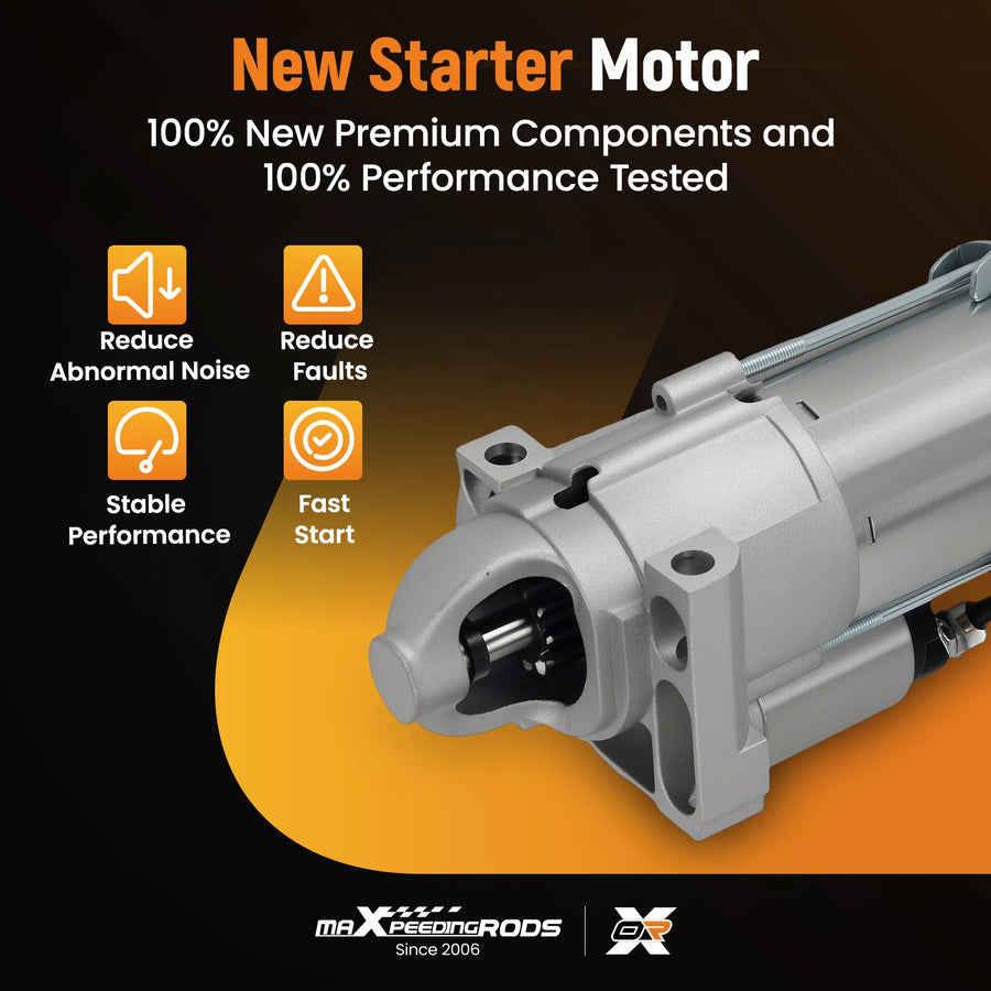 Starter Motor for Cadillac Escalade Chevrolet Silverado GMC Sierra 2001-2003