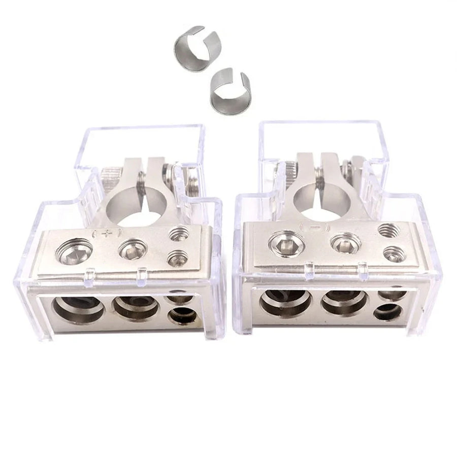 Positive and Negative Battery Terminal Connectors – 2 Pieces