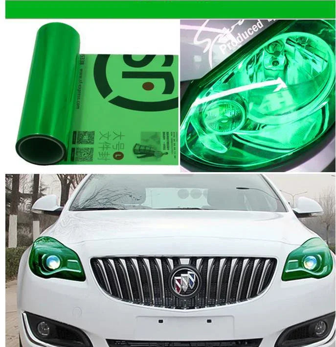 Headlight & Taillight Tint Film – Smoke and Color Options