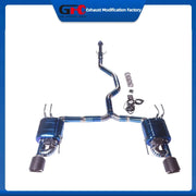 304 Stainless Steel Valved Cat-Back Exhaust System for Acura Tsx 2011