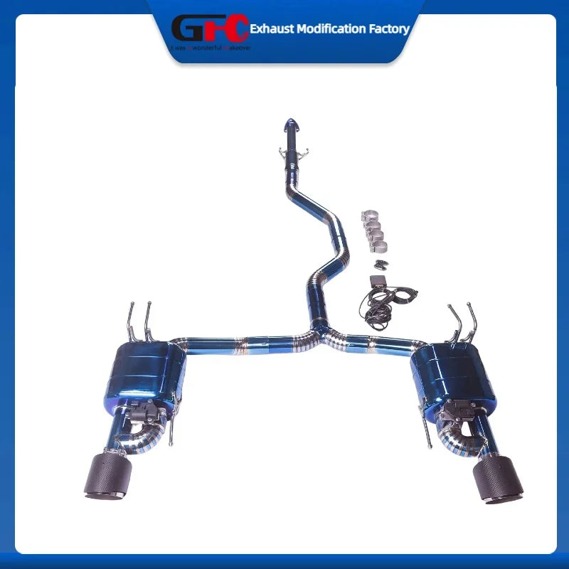 304 Stainless Steel Valved Cat-Back Exhaust System for Acura Tsx 2011