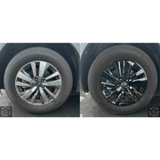 Black Wheel Skin & Hub Cap Set for 2022 Nissan Pathfinder