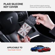Silicone Smart Key Card Cover for Tesla Model 3/Y
