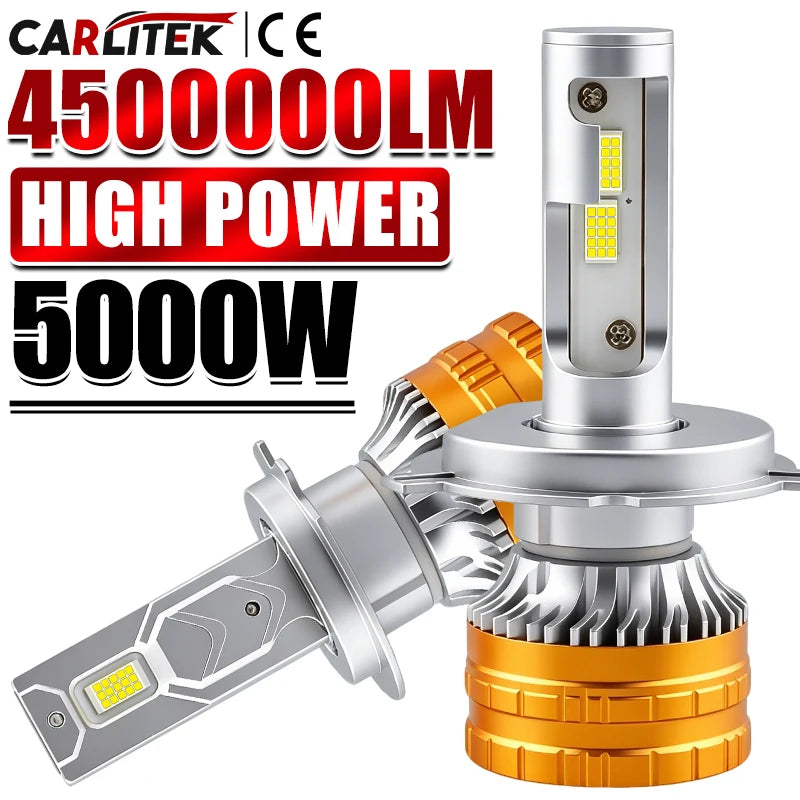 2-Piece H1/H4/H7/H11/9005/9006 LED Headlight Bulb – 6000K, CANBUS