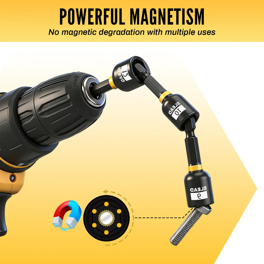 46-in-1 Magnetic Ratcheting Screwdriver and Bit Set