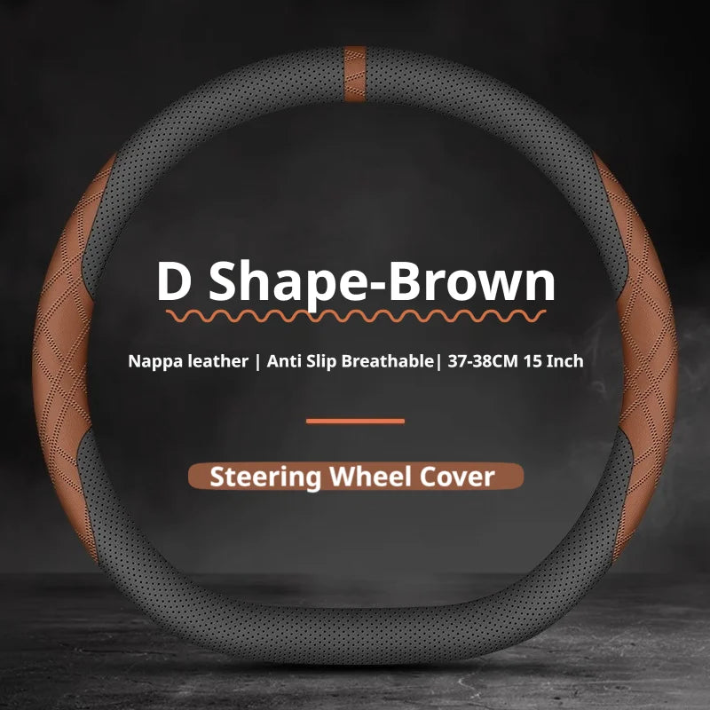 Perforated Steering Wheel Cover for Toyota