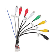 20-Pin Car Stereo RCA Input and Output Wiring Harness