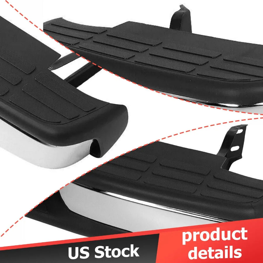 Chrome Rear Bumper Assembly for 1999–2007 Chevrolet/GMC Silverado/Sierra 2500