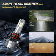 9005/HB3 Headlight Bulb Pair – 130W – 6500K