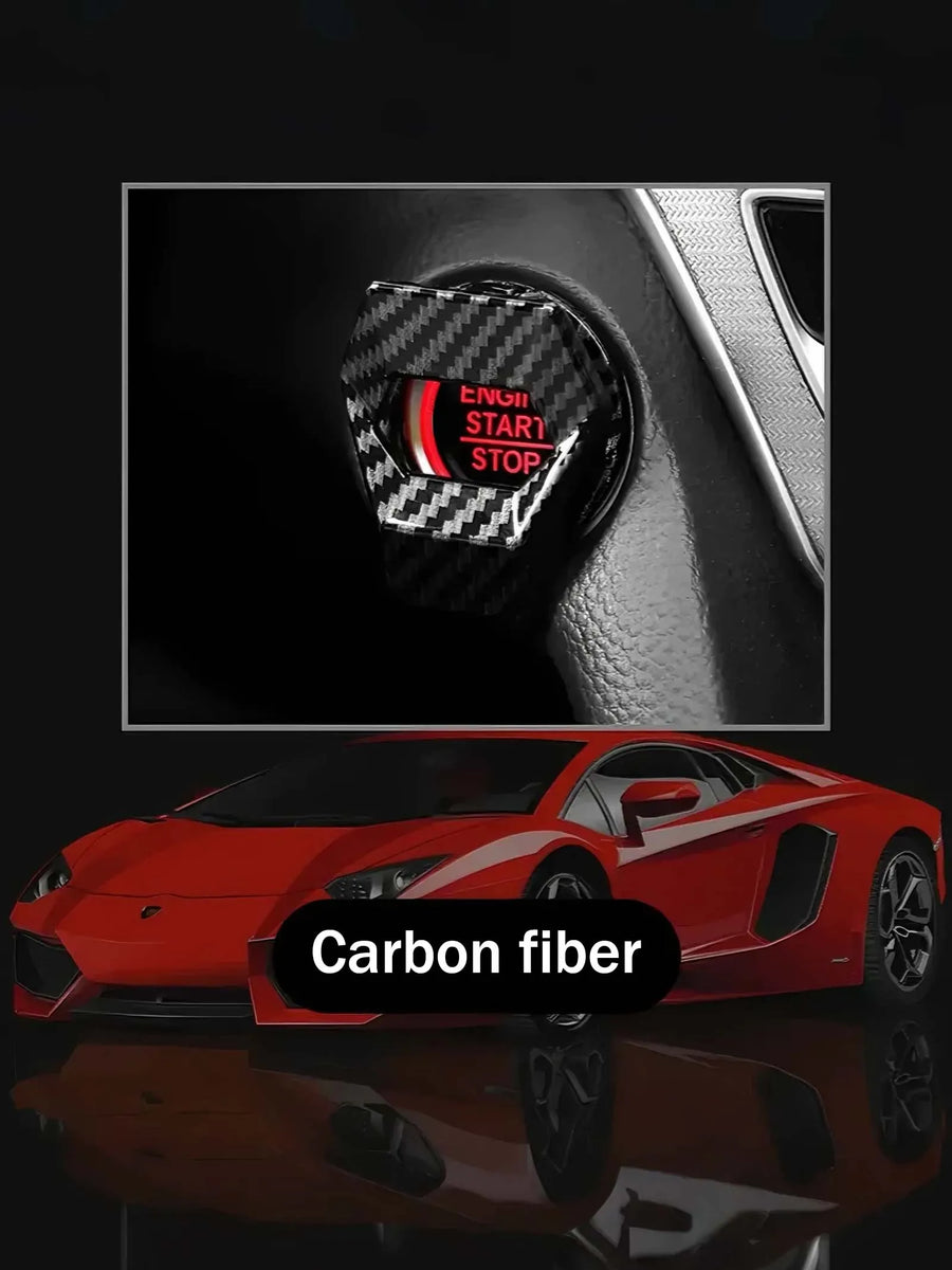 Adhesive Engine Start/Stop Button Cover – Color Options